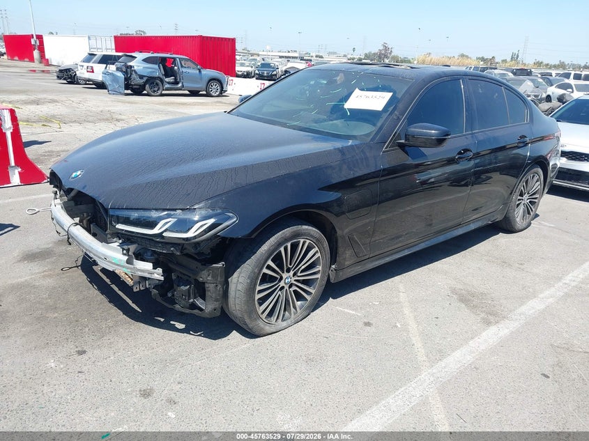 Vin: wba13ag0xmcg20270, lot: 46262278, bmw 530e 20212