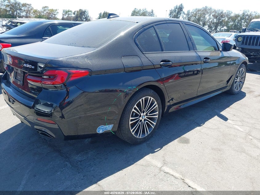 Vin: wba13ag0xmcg20270, lot: 46262278, bmw 530e 20214
