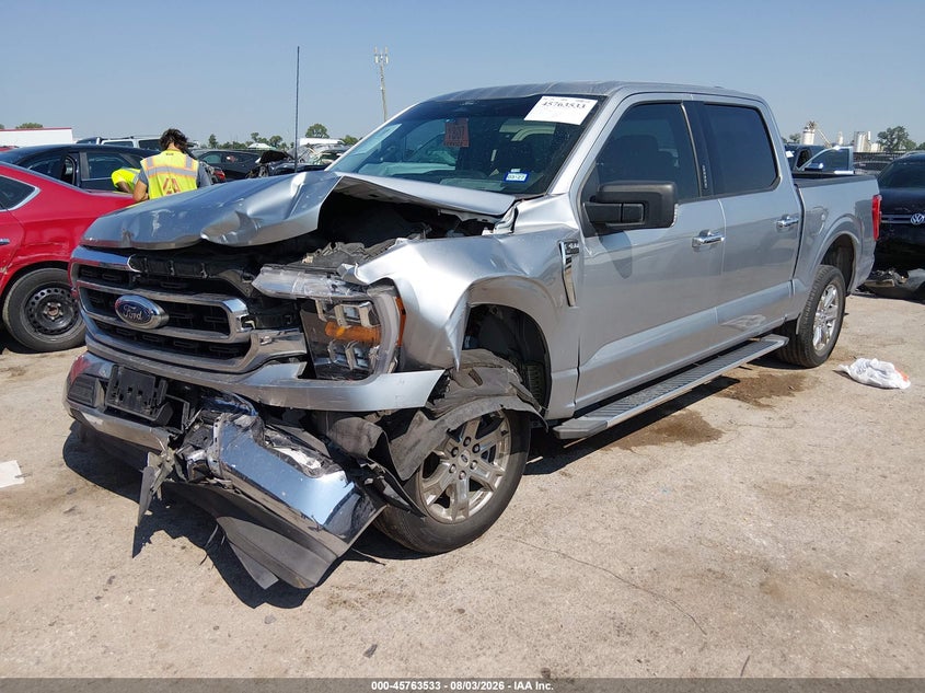Vin: 1ftew1c86nfb65910, lot: 46262282, ford f-150 xlt 20222