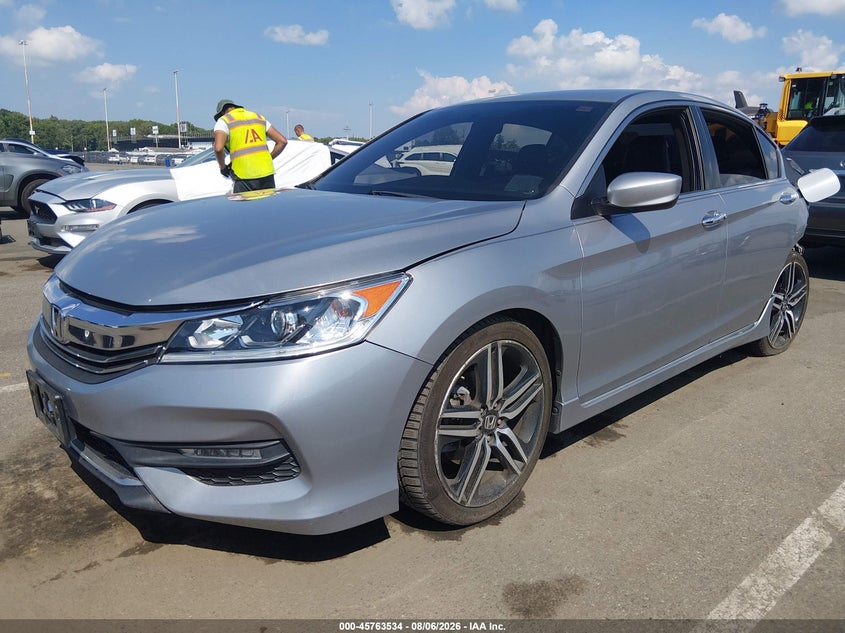 Vin: 1hgcr2f52ga115108, lot: 46262283, honda accord sport 20162