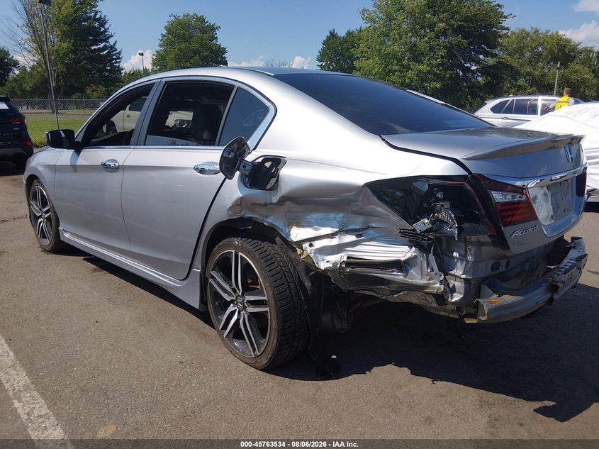 Vin: 1hgcr2f52ga115108, lot: 46262283, honda accord sport 20163
