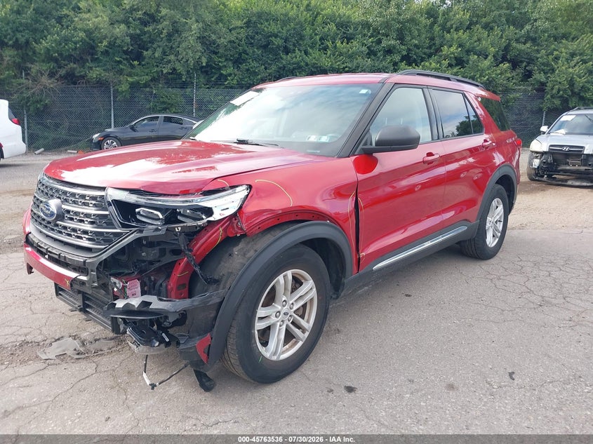 Vin: 1fmsk8dh6pgc41091, lot: 46262285, ford explorer xlt 20232