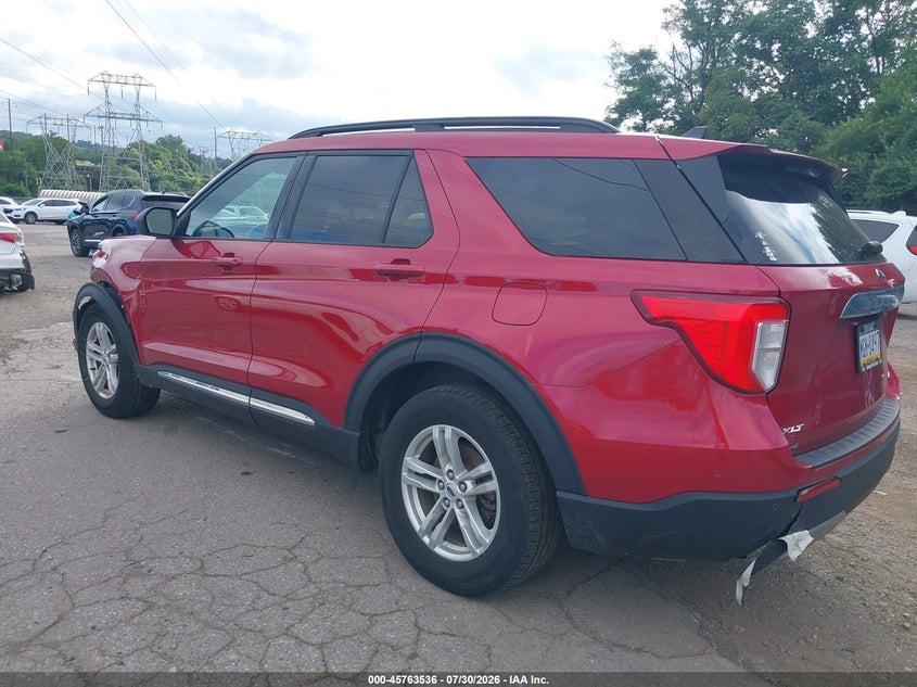 Vin: 1fmsk8dh6pgc41091, lot: 46262285, ford explorer xlt 20233