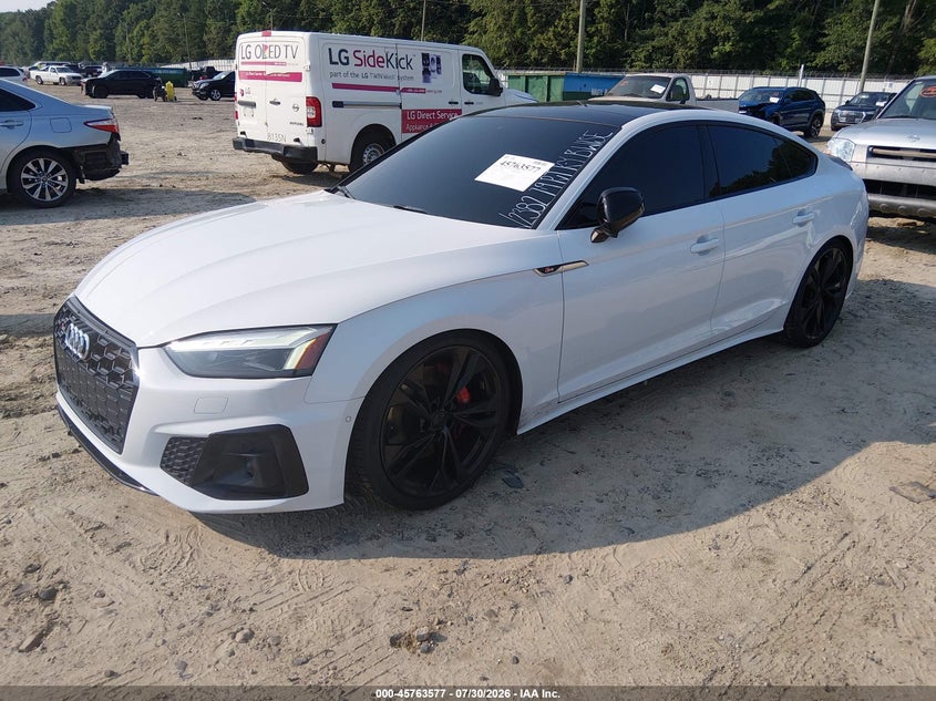 Vin: waub4df54ma012382, lot: 46262327, audi s5 sportback prestige tfsi quattro tiptronic 20212