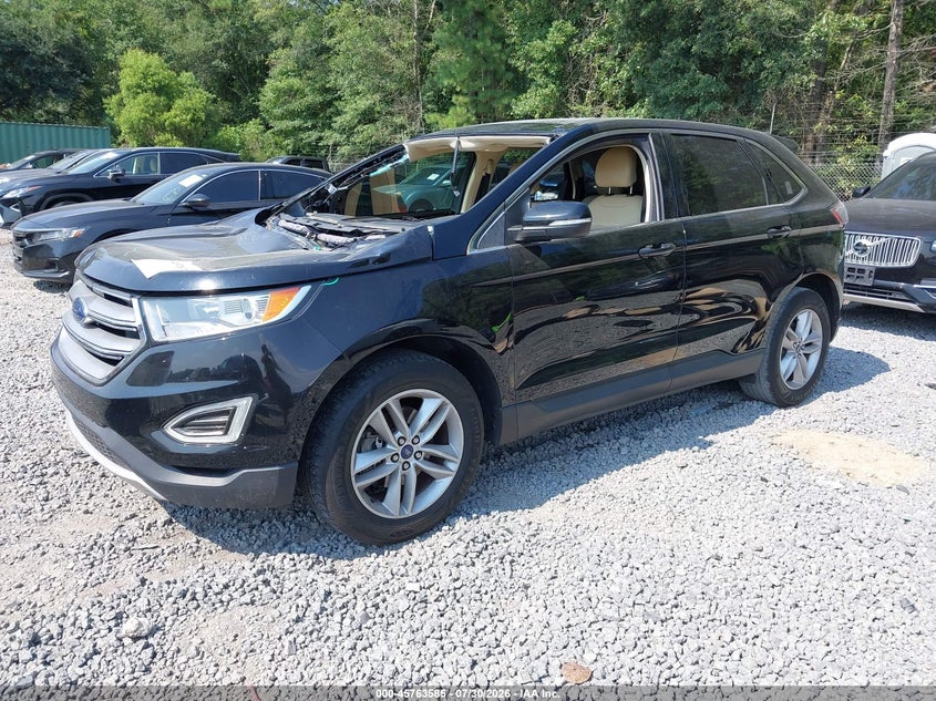 Vin: 2fmpk3j91jbb47916, lot: 46262334, ford edge sel 20182