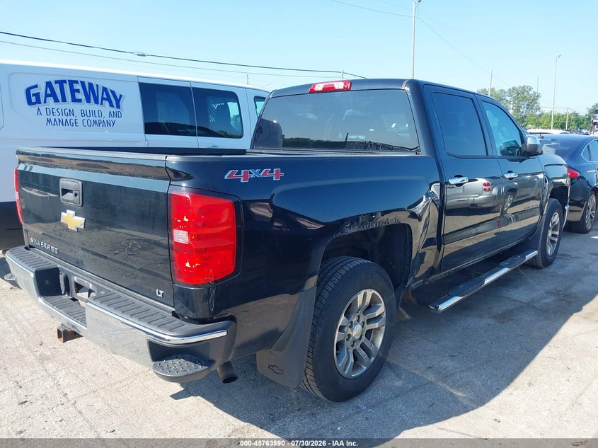 Vin: 3gcukrec3eg418803, lot: 46262339, chevrolet silverado 1500 lt 20144