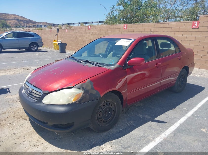 2008 TOYOTA COROLLA auction photo 2