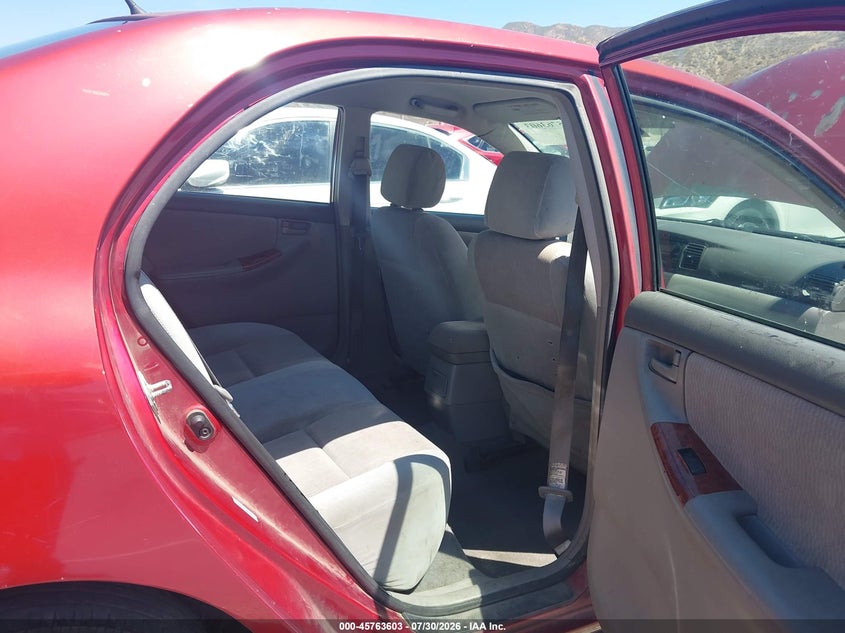 2008 TOYOTA COROLLA auction photo 8