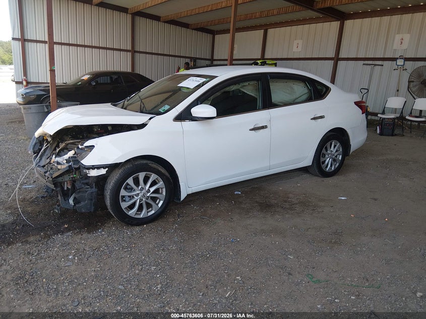 Vin: 3n1ab7ap8ky445293, lot: 46262355, nissan sentra sv 20192