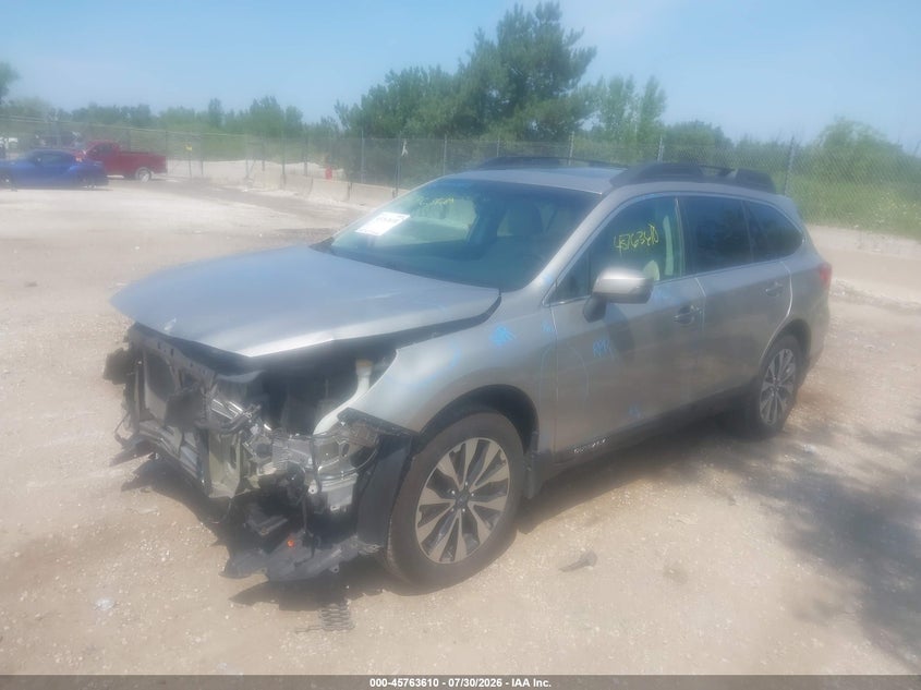 Vin: 4s4bsakc3h3217760, lot: 46262359, subaru outback 2.5i limited 20172
