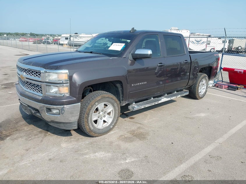 Vin: 3gcukrec4fg456607, lot: 46262364, chevrolet silverado 1500 lt 20152