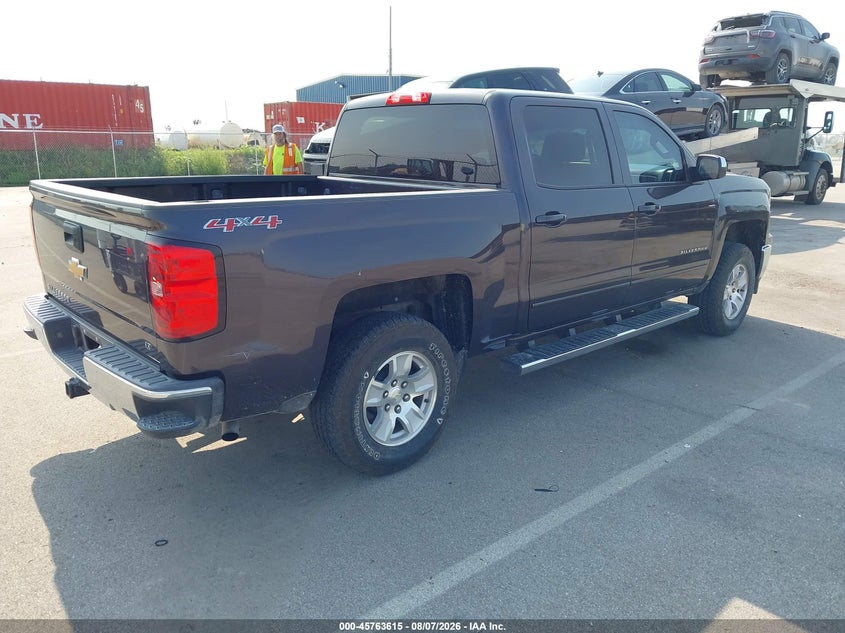 Vin: 3gcukrec4fg456607, lot: 46262364, chevrolet silverado 1500 lt 20154