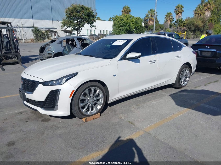 Vin: 1g6dn5rk2l0118983, lot: 46262380, cadillac ct5 premium luxury 20202