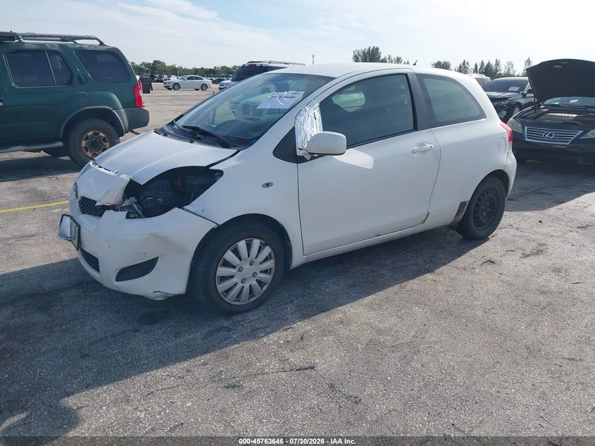 Vin: jtdjt4k39a5320772, lot: 46262395, toyota yaris 20102