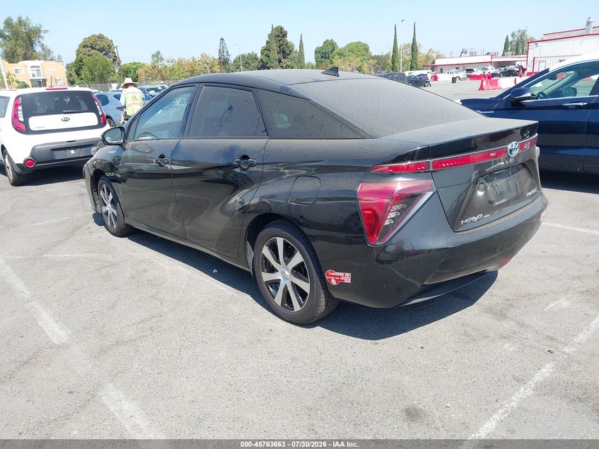 Vin: jtdbvrbdxha003752, lot: 46262412, toyota mirai 20173
