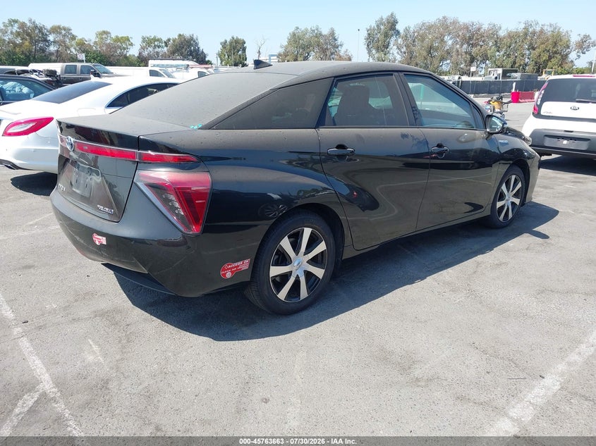Vin: jtdbvrbdxha003752, lot: 46262412, toyota mirai 20174