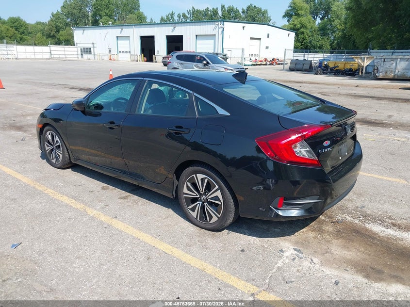 Vin: 2hgfc1f77hh652277, lot: 46262414, honda civic ex-l 20173