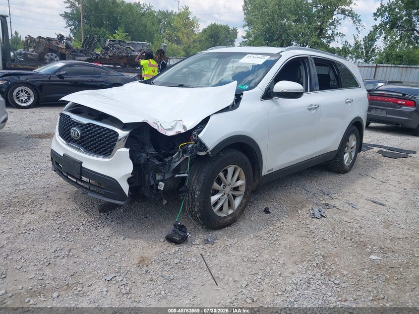 Vin: 5xypgda37gg108789, lot: 46262418, kia sorento 2.4l lx 20162