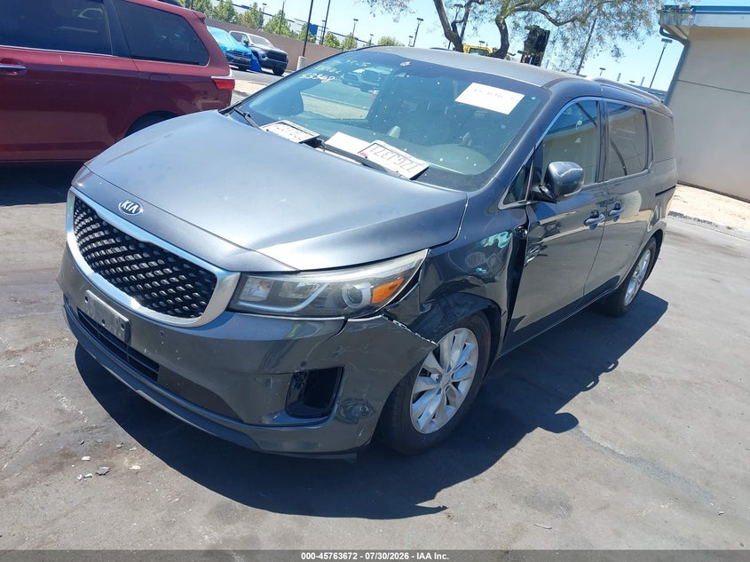 Vin: kndmc5c14h6274949, lot: 46262421, kia sedona ex 20172