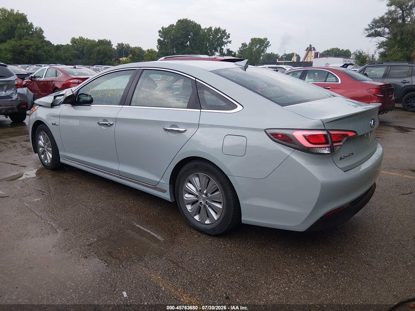 Vin: kmhe24l12ga015255, lot: 46262429, hyundai sonata hybrid se 20163