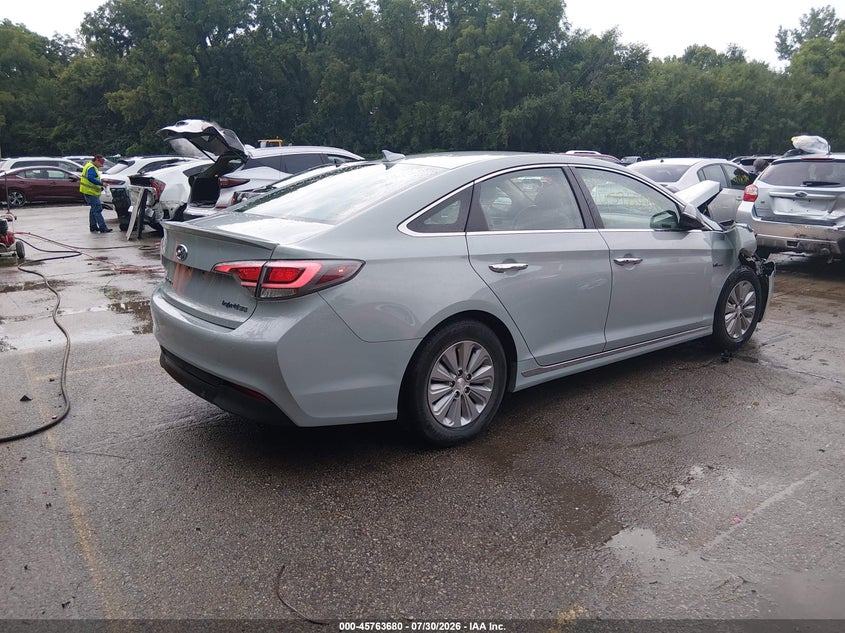 Vin: kmhe24l12ga015255, lot: 46262429, hyundai sonata hybrid se 20164