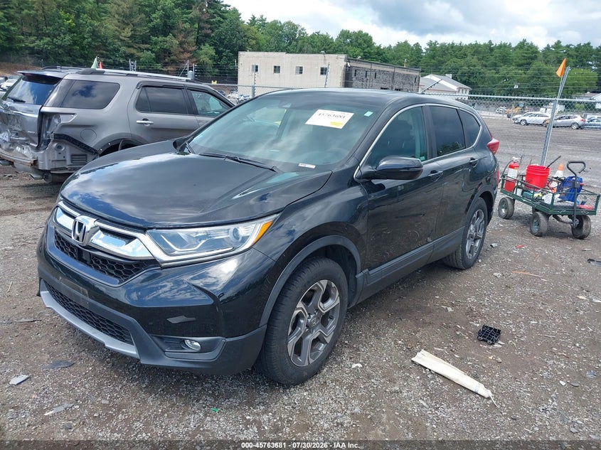 Vin: 2hkrw2h83kh663371, lot: 46262430, honda cr-v ex-l 20192