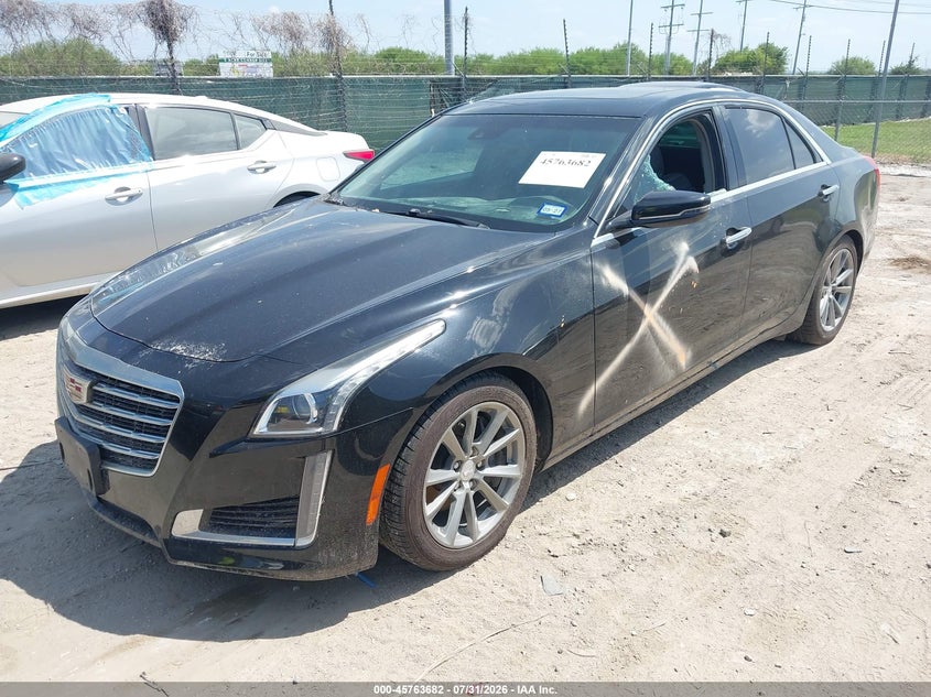 Vin: 1g6ar5ss1k0101477, lot: 46262431, cadillac cts luxury 20192