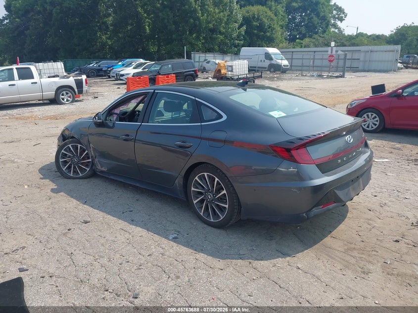 Vin: kmhl34j26na230215, lot: 46262437, hyundai sonata limited 20223