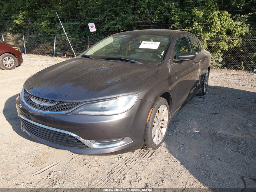 Vin: 1c3cccab9fn539402, lot: 46262447, chrysler 200 limited 20152