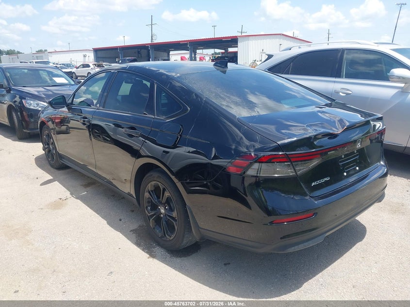Vin: 1hgcy1f42sa024269, lot: 46262451, honda accord se 20253