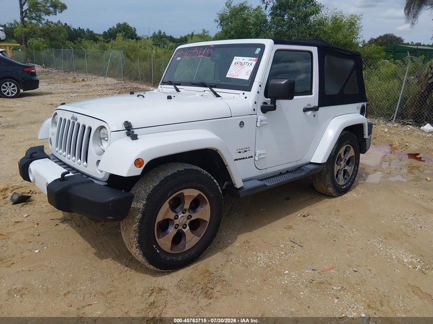 Vin: 1c4ajwbg1gl215295, lot: 46262464, jeep wrangler sahara 20162