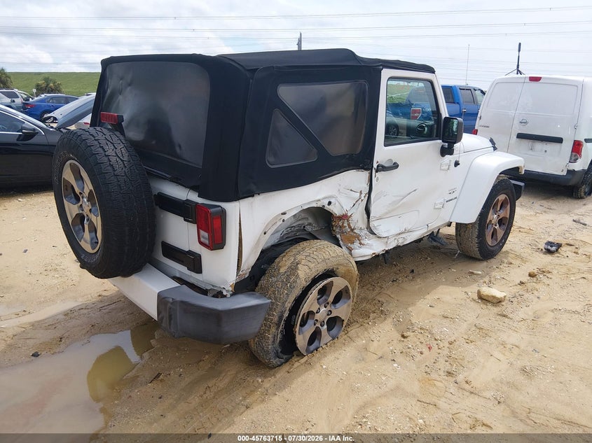 Vin: 1c4ajwbg1gl215295, lot: 46262464, jeep wrangler sahara 20164