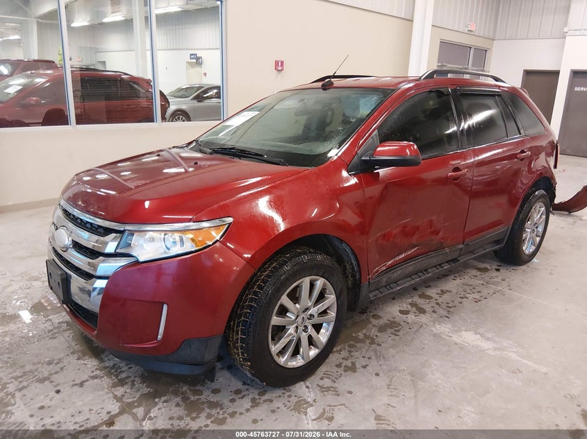 Vin: 2fmdk3j94dbb04646, lot: 46262476, ford edge sel 20132