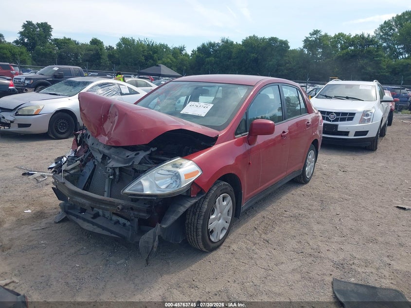 Vin: 3n1bc1ap1al392690, lot: 46262494, nissan versa 1.8s 20102