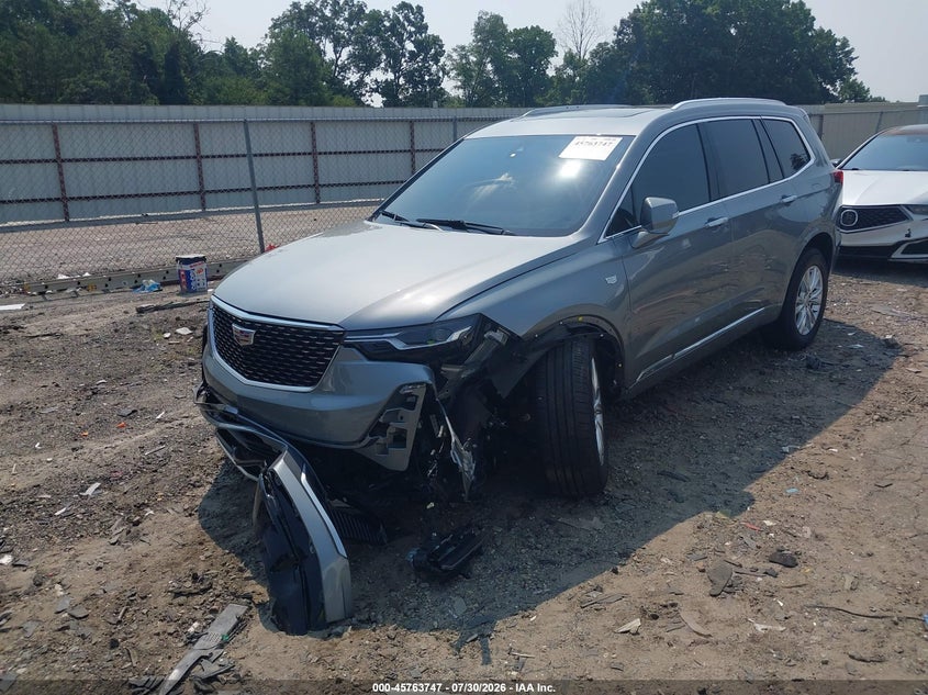 Vin: 1gykpar46rz744320, lot: 46262496, cadillac xt6 fwd luxury 20242