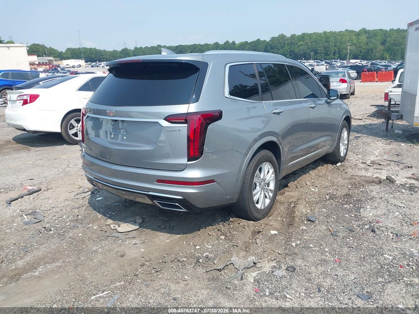 Vin: 1gykpar46rz744320, lot: 46262496, cadillac xt6 fwd luxury 20244