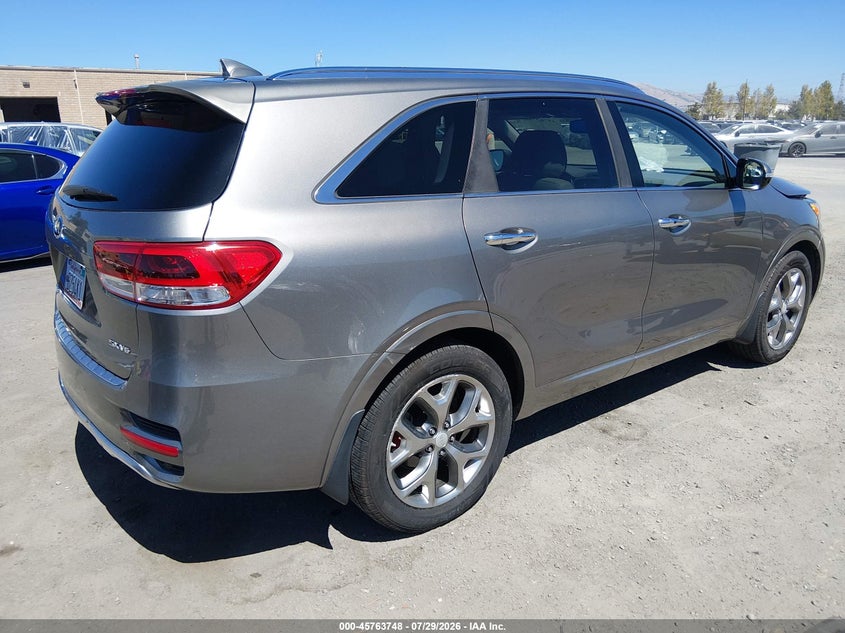Vin: 5xypk4a57gg149178, lot: 46262497, kia sorento 3.3l sx 20164
