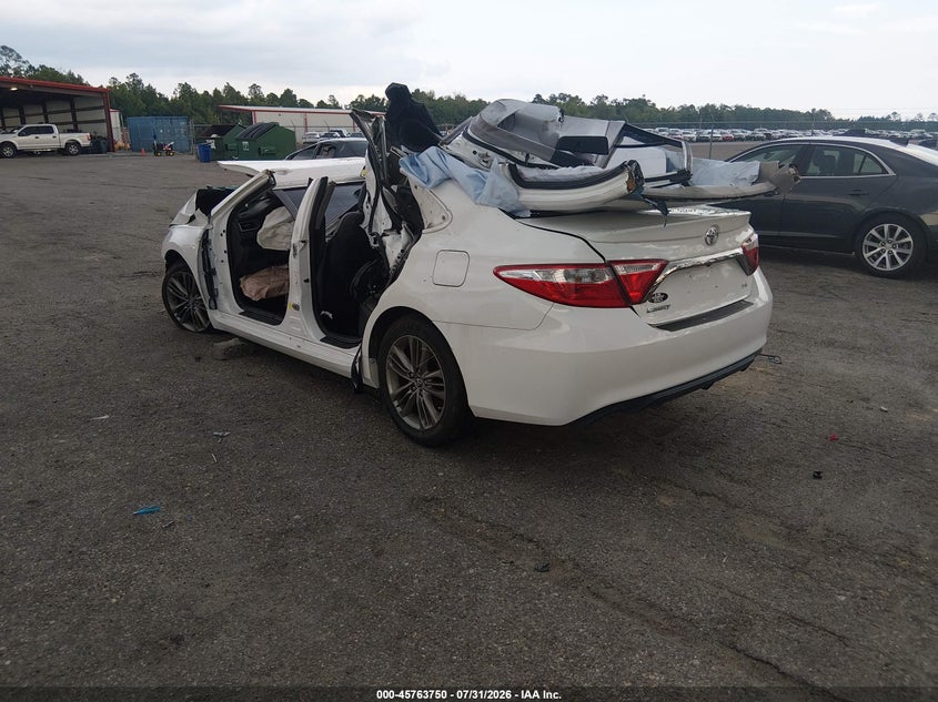 Vin: 4t1bf1fk1gu570285, lot: 46262499, toyota camry se 20163