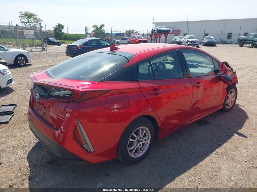 Vin: jtdkarfp6h3041029, lot: 46262517, toyota prius prime premium 20174