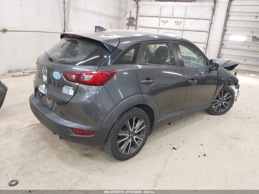 Vin: jm1dkfc77h0142266, lot: 46262528, mazda cx-3 touring 20174