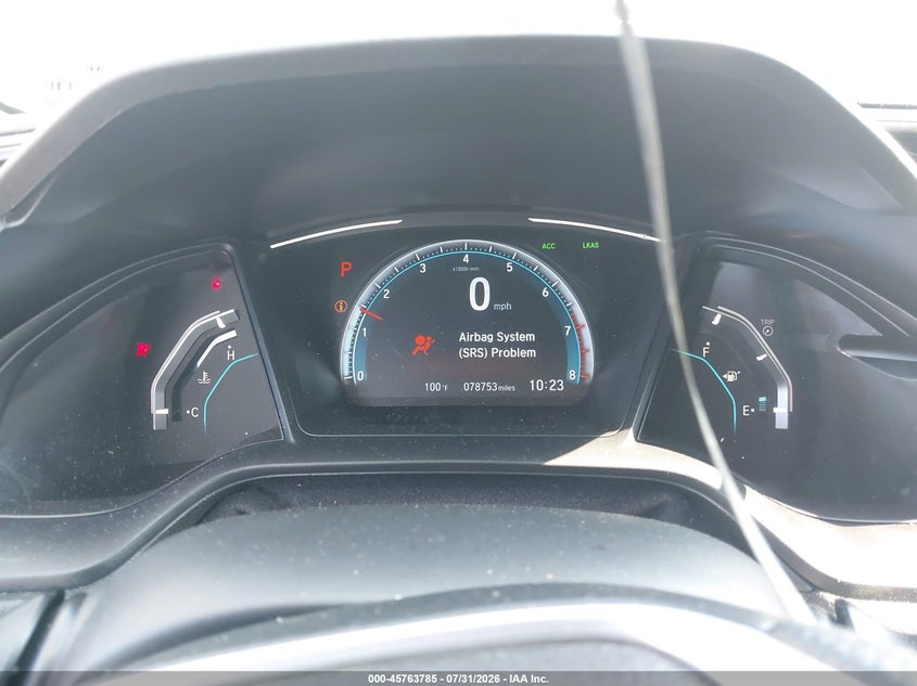 2021 HONDA CIVIC auction photo 7