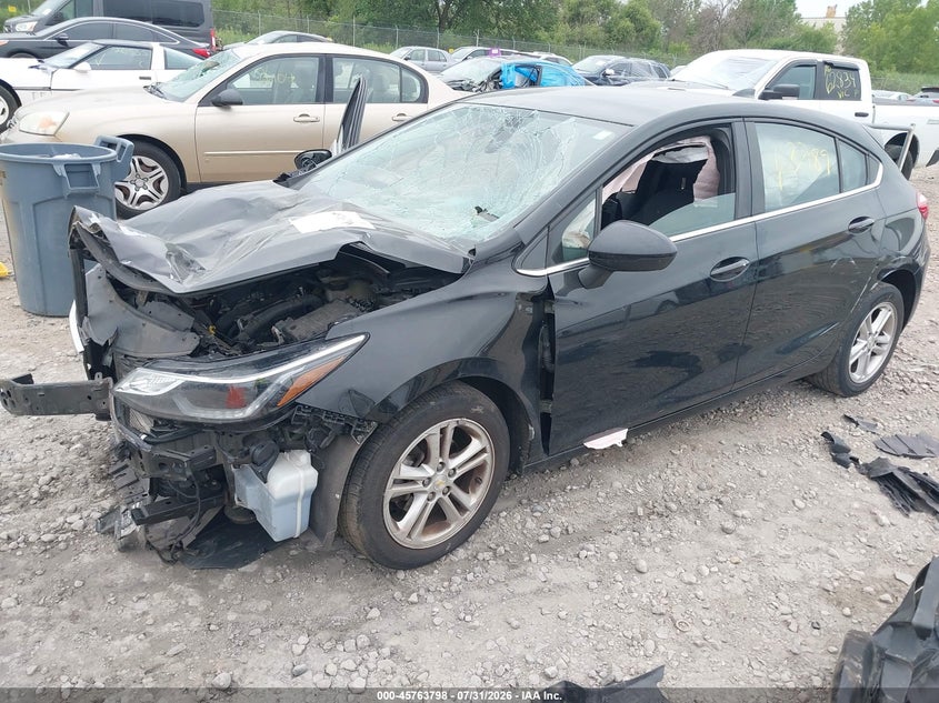 2017 Chevrolet Cruze, Front End, IAAI, VIN 3G1BE6SM1HS572799 — photo 2