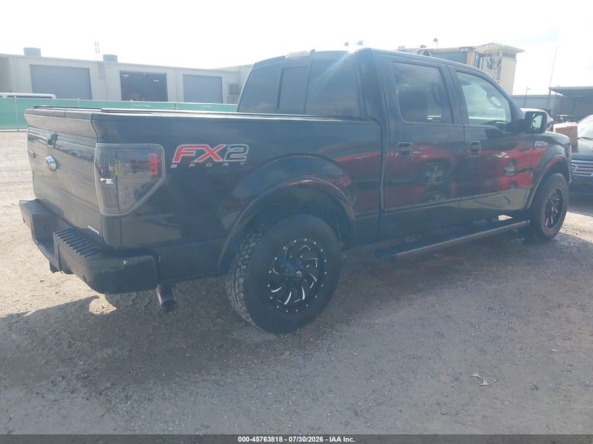 Vin: 1ftfw1cf0cfc55201, lot: 46262567, ford f-150 fx2 20124