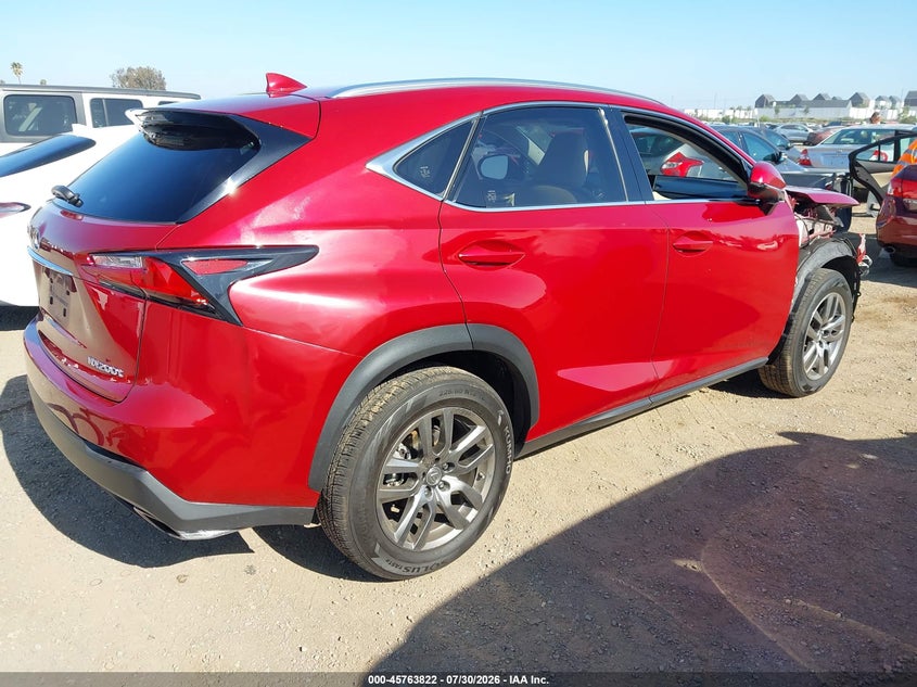 Vin: jtjyarbz6g2035170, lot: 46262571, lexus nx 200t 20164