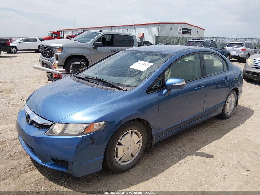 2009 HONDA CIVIC HYBRID auction photo 2