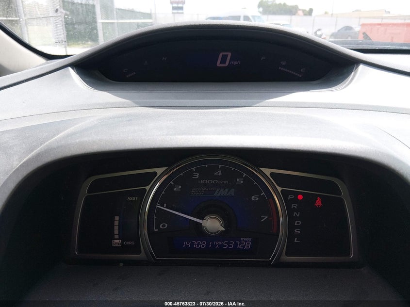 2009 HONDA CIVIC HYBRID auction photo 7