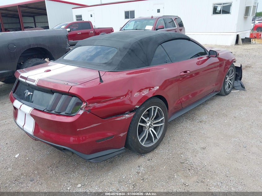Vin: 1fatp8uh4g5292889, lot: 46262579, ford mustang ecoboost premium 20164