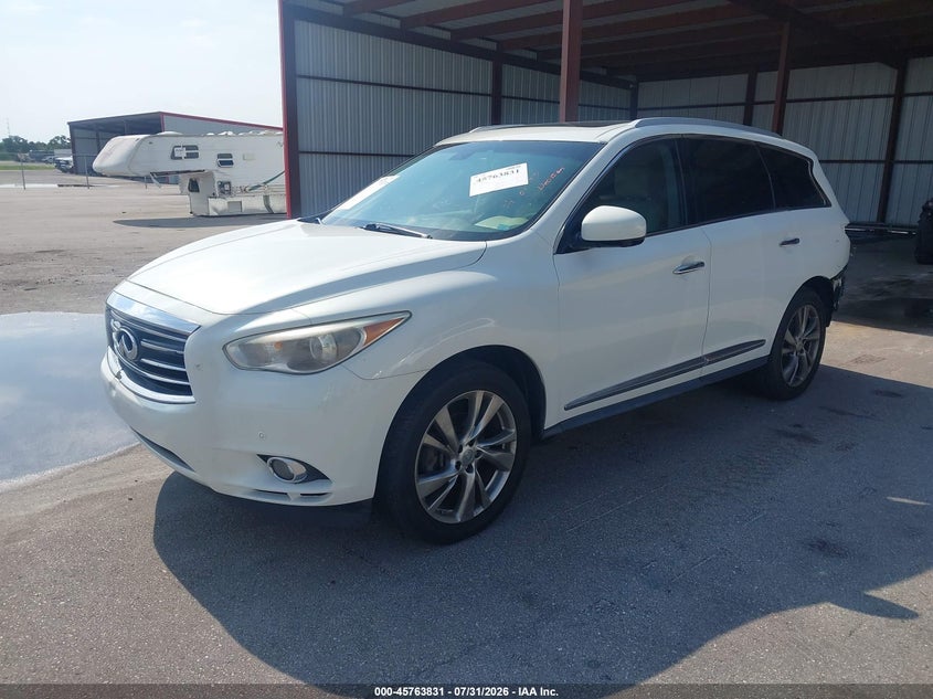 2013 INFINITI JX35 auction photo 2