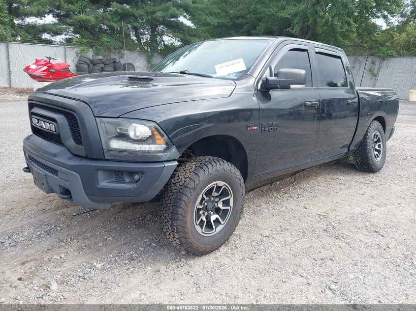Vin: 1c6rr7yt7hs536620, lot: 46262581, ram 1500 rebel 20172