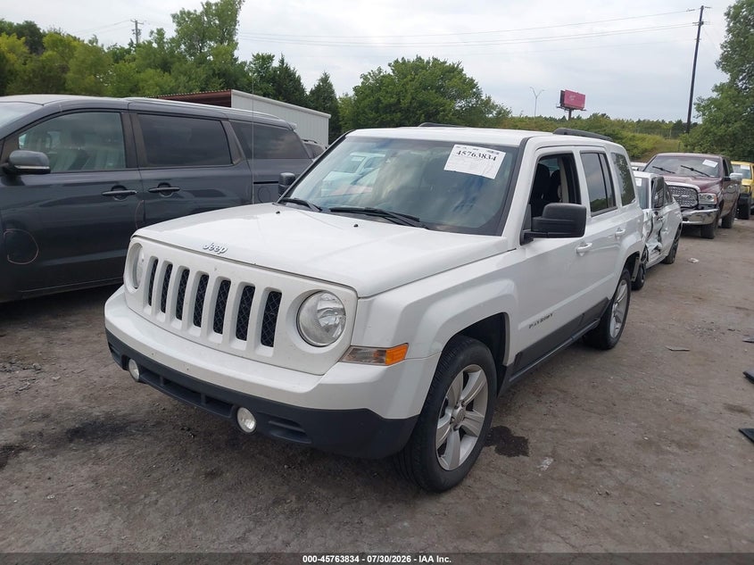 Vin: 1c4njpfb7hd184880, lot: 46262583, jeep patriot latitude 20172